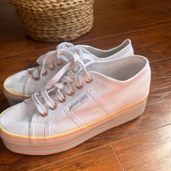 ✨ Rainbow Platform Superga Sneakers✨ - Picture 13 of 13